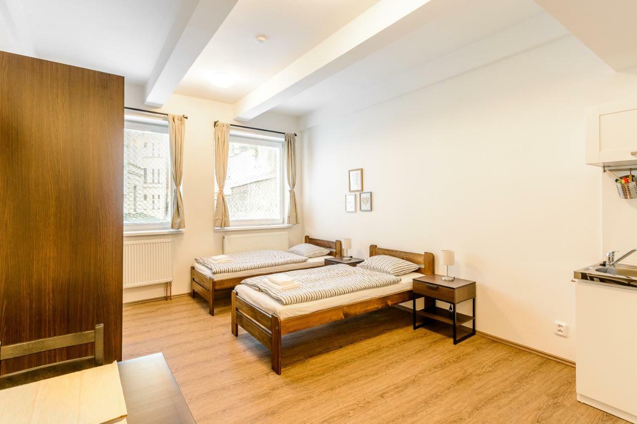 Zizkov Cosy Studio Apartments プラハ エクステリア 写真