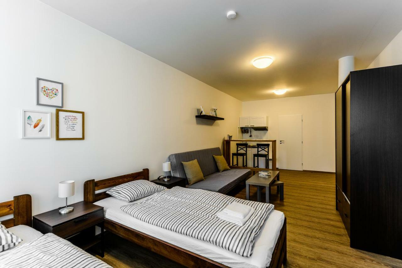 Zizkov Cosy Studio Apartments プラハ エクステリア 写真